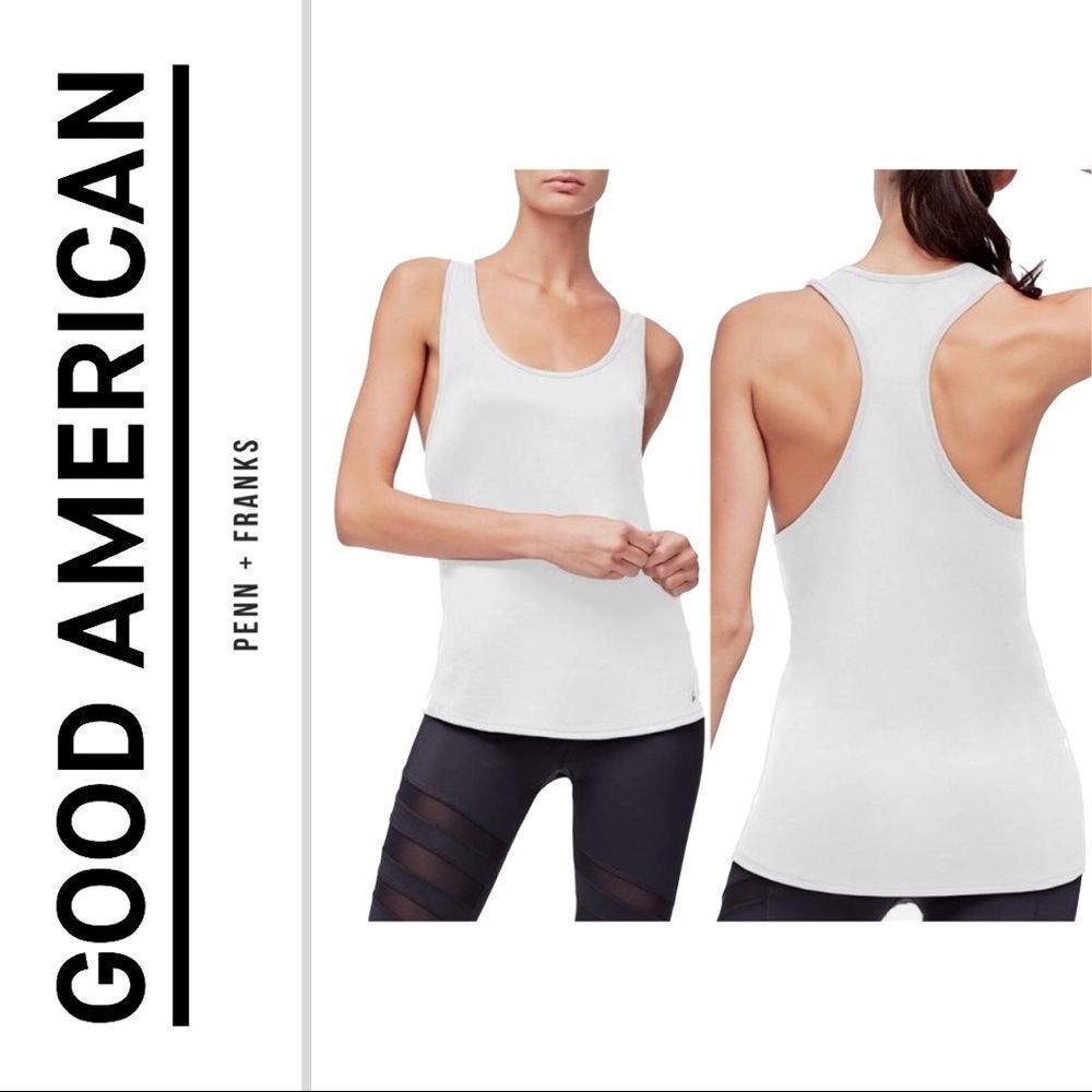Good American Racer Tank Size 5 NWT